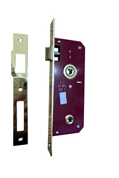 DAF Kilit Pirinç Lüks Wc Kapı Kilidi 35 Mm Sarı 522.35RL