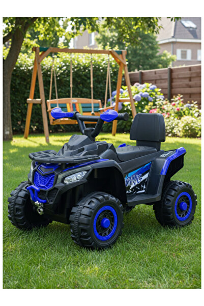 CAR Electric Motorcycle 6V Battery, 380 Motor with Music & Educational Lights 29-909-BLUE