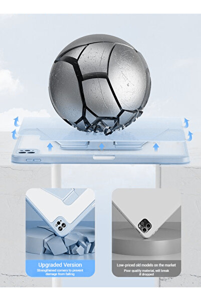 yaqeen Honor Tablet X9/X8 Protective Case Honor Tablet 11.5-inch 360° Rotating Protective Cover