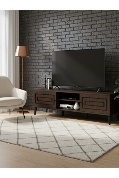 Bec4 Modern TV stand (plasma) 160cm wide, stylish and elegant with a practical touch