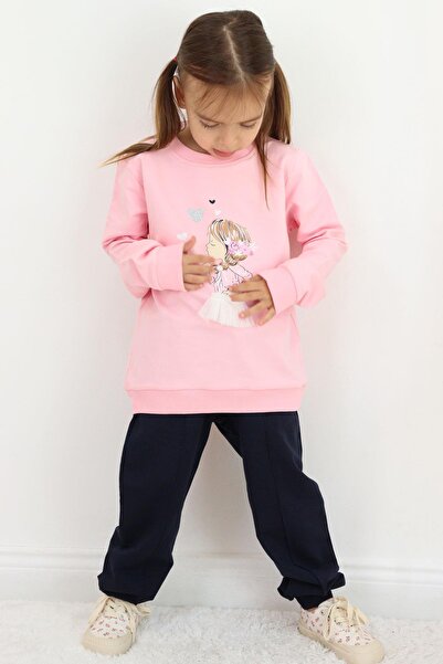 Breeze Σετ αθλητικής φόρμας για κορίτσια 2-6 ετών - Σκληρό σκληρό και με τύπωμα