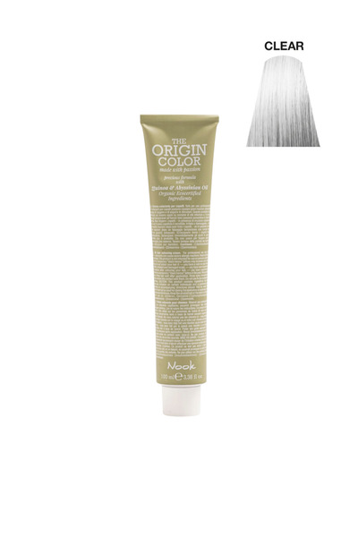 Nook Origin Color Profesyonel Saç Boyası 100ml - Cila / Nötr Parlaklık (CLEAR)
