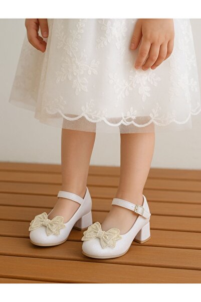 Surpie Shoes Children's High Heels, Low Heels, Children's Evening Dress Shoes