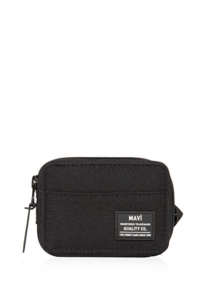 Mavi Μαύρο πορτοφόλι με φερμουάρ 092844 -900