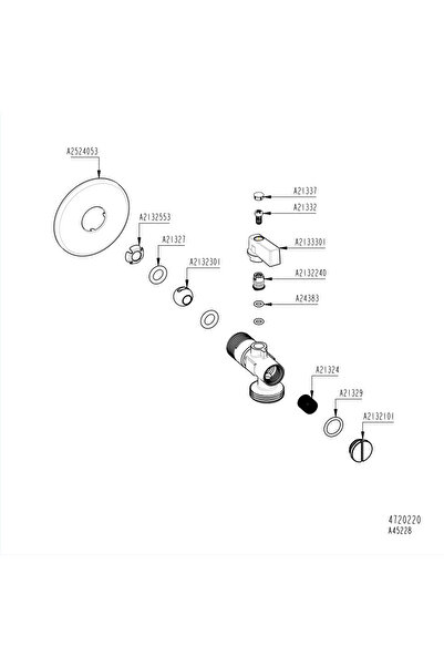 Artema A45228 Chrome Filtered Laundry Tap