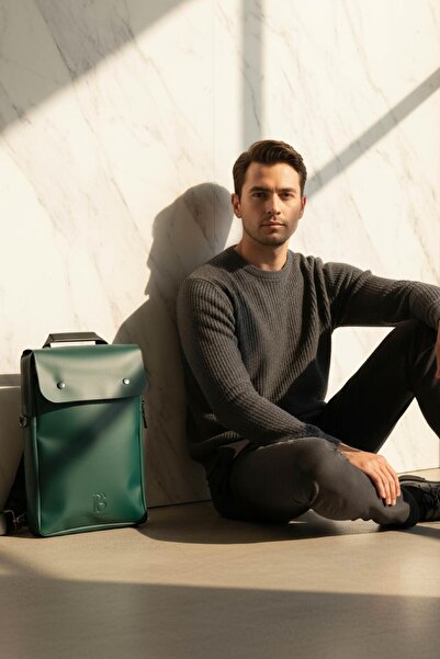 Brandsmiths Olive (Olive Green) Dock Structured Backpack
