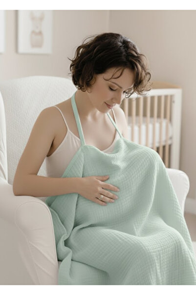 Joyous Mom Kids Κάλυμμα θηλασμού μωρού από μουσελίνα 4 στρώσεων, σαλιάρα που ...