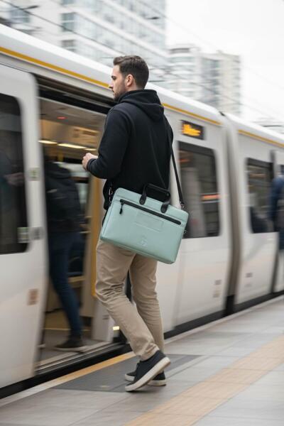 Brandsmiths Sage (Sage Green) Align Laptop Bag