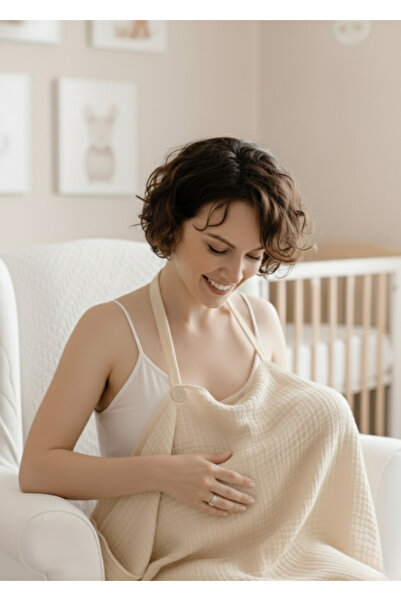 Joyous Mom Kids Κάλυμμα θηλασμού μωρού από μουσελίνα 4 στρώσεων, σαλιάρα που ...