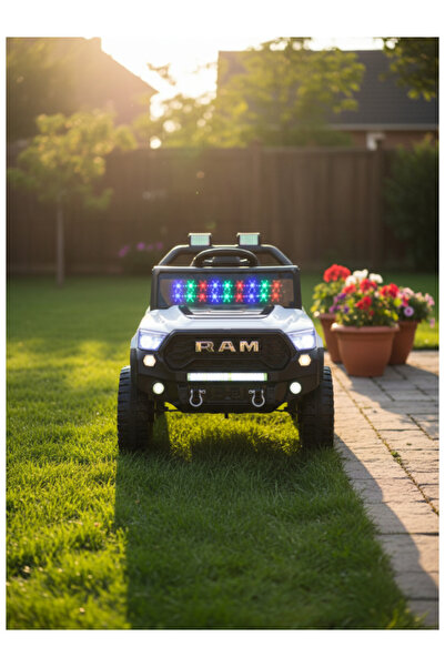 CAR Electric 4WD With 2Motors & 2Battery, RC 29-506-WHITE