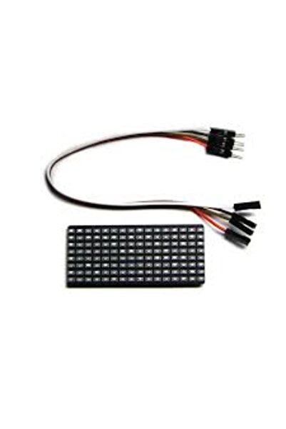 Arduino 8X16 Led Nokta Matrix Modülü + Ph 2.54 Konnektör + 4 Pin Kablo