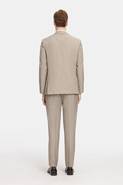 W Collection BEIGE BUTTONED SUIT