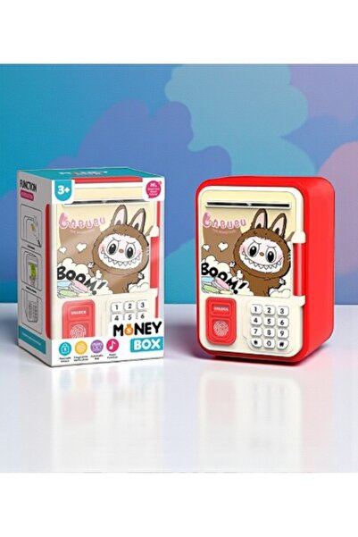 lstri Labuba Sevimli Kumbara Melodi Elektronik para Kutusu Şifre güvenli Parm...