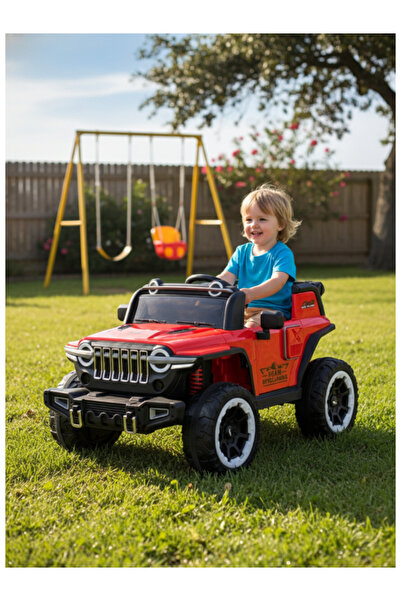 CAR Electric 4WD With 2Motors &12V4.5A Battery, RC 29-F593-RED