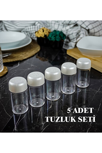 ESA STORE 5-Piece Salt and Spice Container Set