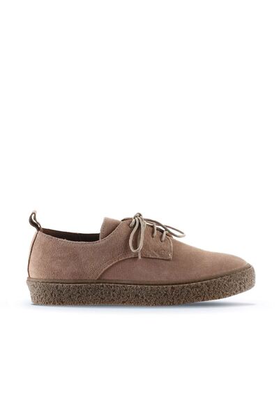 Bueno Shoes Γυναικεία παπούτσια καθημερινά από σουέτ σε πούδρα - 01wt3207