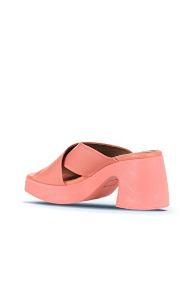 Bueno Shoes Coral Leather Women's Heeled Slippers 01Wy12201