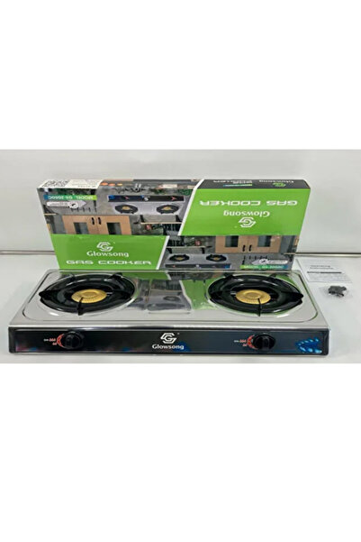 Türkiye 2 Burner Gas Stove Cooktop Outdoor Camping stainless steel