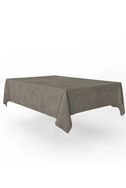 GOCCIA HOME Kadife Dokulu Masa Örtüsü Vizon 15340MASAÖRTÜSÜ, 140 x 220