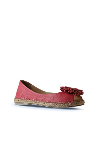 Bueno Shoes 01ws4807ModelFuchsia Leather Women's Flat Ballerinas