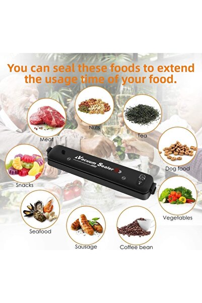 Taimi Pieces Vacuum Sealer Machine Automatic Sealer Machine for Food Preservation Storage Saver