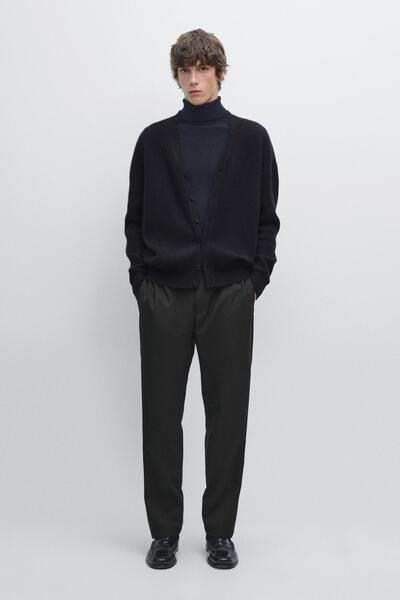 Massimo Dutti Yün ve kaşmir triko hırka