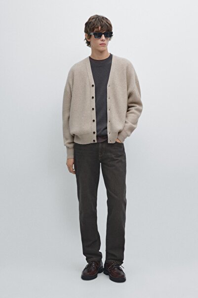 Massimo Dutti Yün ve kaşmir triko hırka