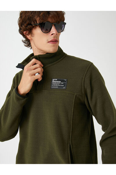 Koton Polar φούτερ Polo με λαιμόκοψη Αναλυτικά