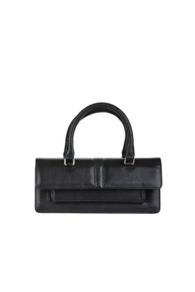 Bueno Shoes Siyah Deri Kadın El Çantası 01wby3621
