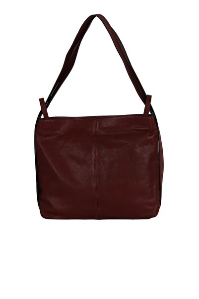 Bueno Shoes Claret Red Npl Leather Women's Shoulder Bag 01Wbu1971