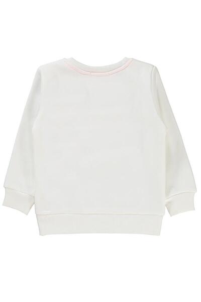 Civil Girls Milk Printed 2-5 Years Old Sweatshirt - Ecru 2-3 Years Old