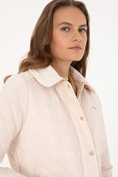 U.S. Polo Assn. Women's Cream Coat 50307939-Vr256