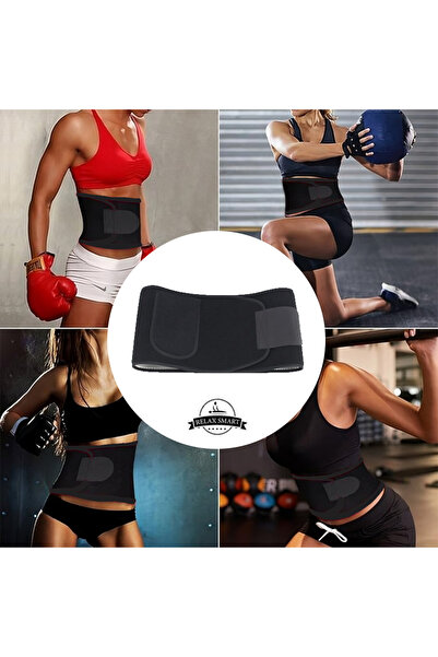 Relax Smart Adjustable waist belt for slimming and training - body shaper and sweat belt for men and women