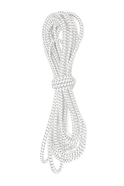 hapshoe Anvelopă rotundă cu model alb cu sclipici 5 metri 2 mm