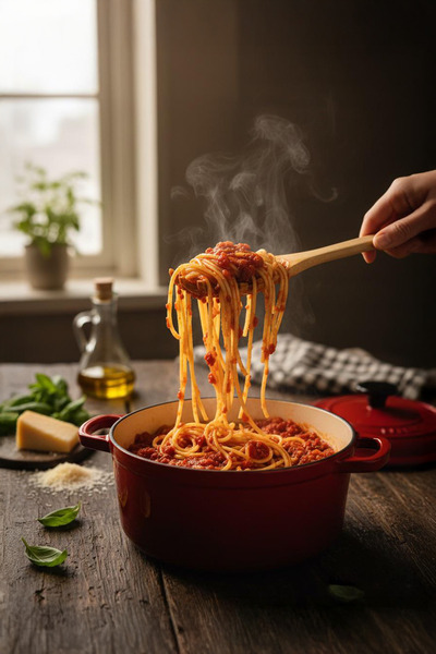 Kitchen Life 6 Piece Bamboo Serving Set with Stand - Serving Fork Colander Serving Spoon Spatula Tongs Set