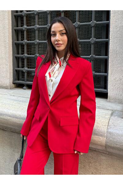 Vuntal BUTİK Blazer Suit Single Button Jacket Pants