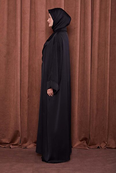 Levidor Organza Black Ferace - Λεπτομέρεια γιακά