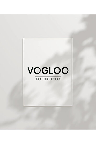 VOGLOO White Frame 20X30 cm