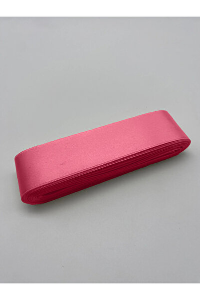 Ak Tuhafiye Panglică din satin fucsia-roz închis 4 cm 10 metri lățime satin, ...