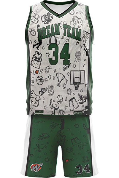 Wallzon Özel Tasarım Basketbol Forması(Forma-Şort)