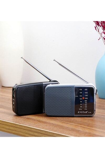 Genel Markalar K-258 Taşınabilir Acil Durum Deprem Çantasına Uygun Cep Radyosu