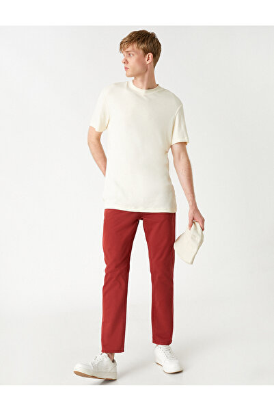 Koton Straight Cut Basic Trousers