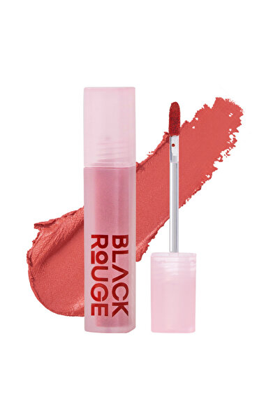 Black Rouge Mat Bitişli Kalıcı Bulaşmayan Kadife Ruj Muddish Cushion Velvet M...