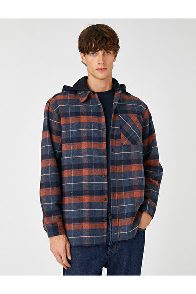 Koton Плед "Лісоруб Гомлегі" з кишенями в клітинку