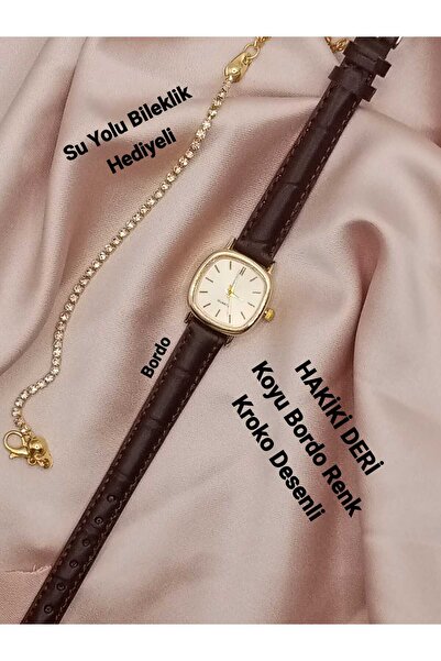 Brality Vintage Women's Wristwatch Waterway Bracelet with Gift Retro Minimal ...