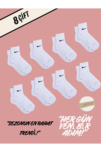 BLGN SOCKS GENÇ 8Lİ KOLEJ ÇORAP