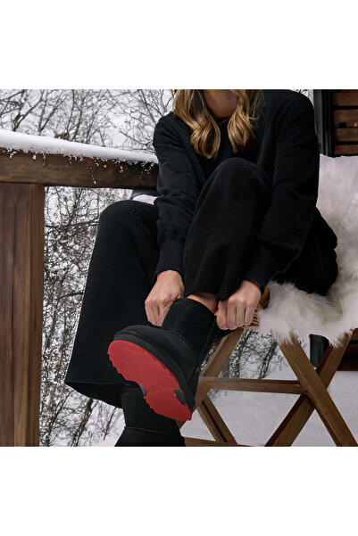 EMU Sharky Mini Bot-Black/Crimson