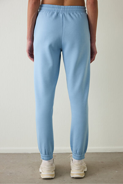 Penti Blue High Waist Tie Detail Sweatpants