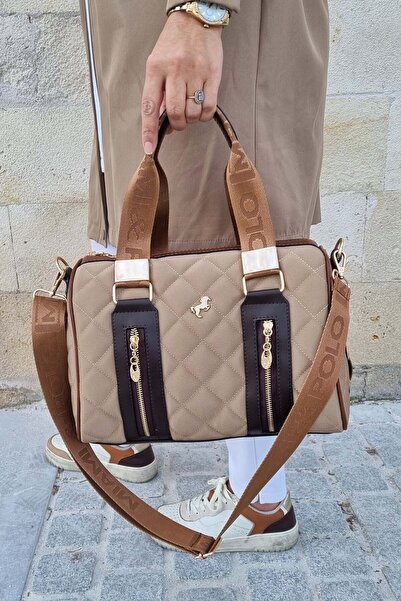Miami Polo justpolo kadın silindir model  el ve omuz çantası