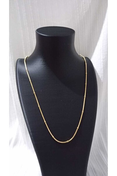 Toplu zincir kolye gold